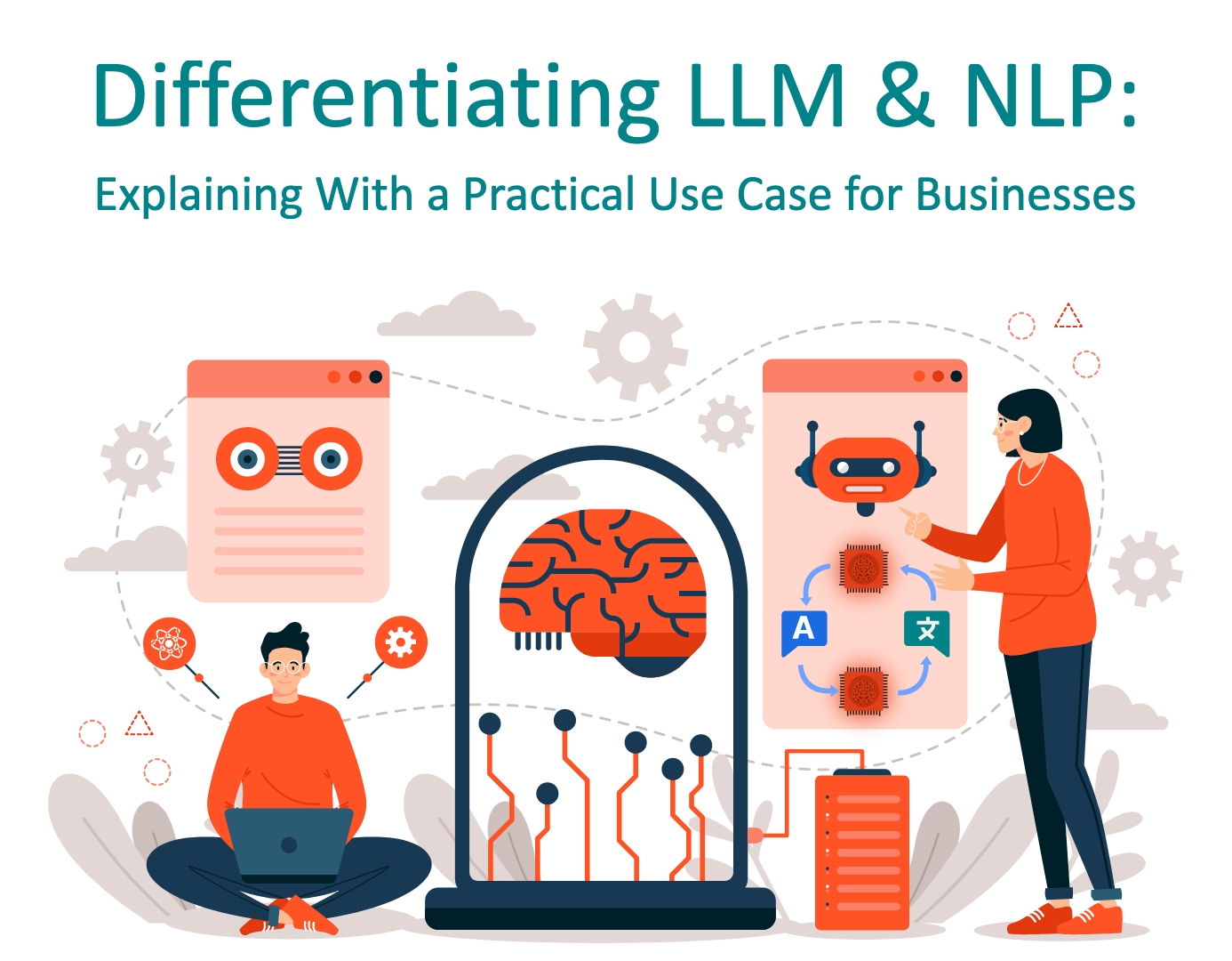 LLM vs NLP, Business use case of LLM & NLP, LLM, NLP, Sentiment analysis