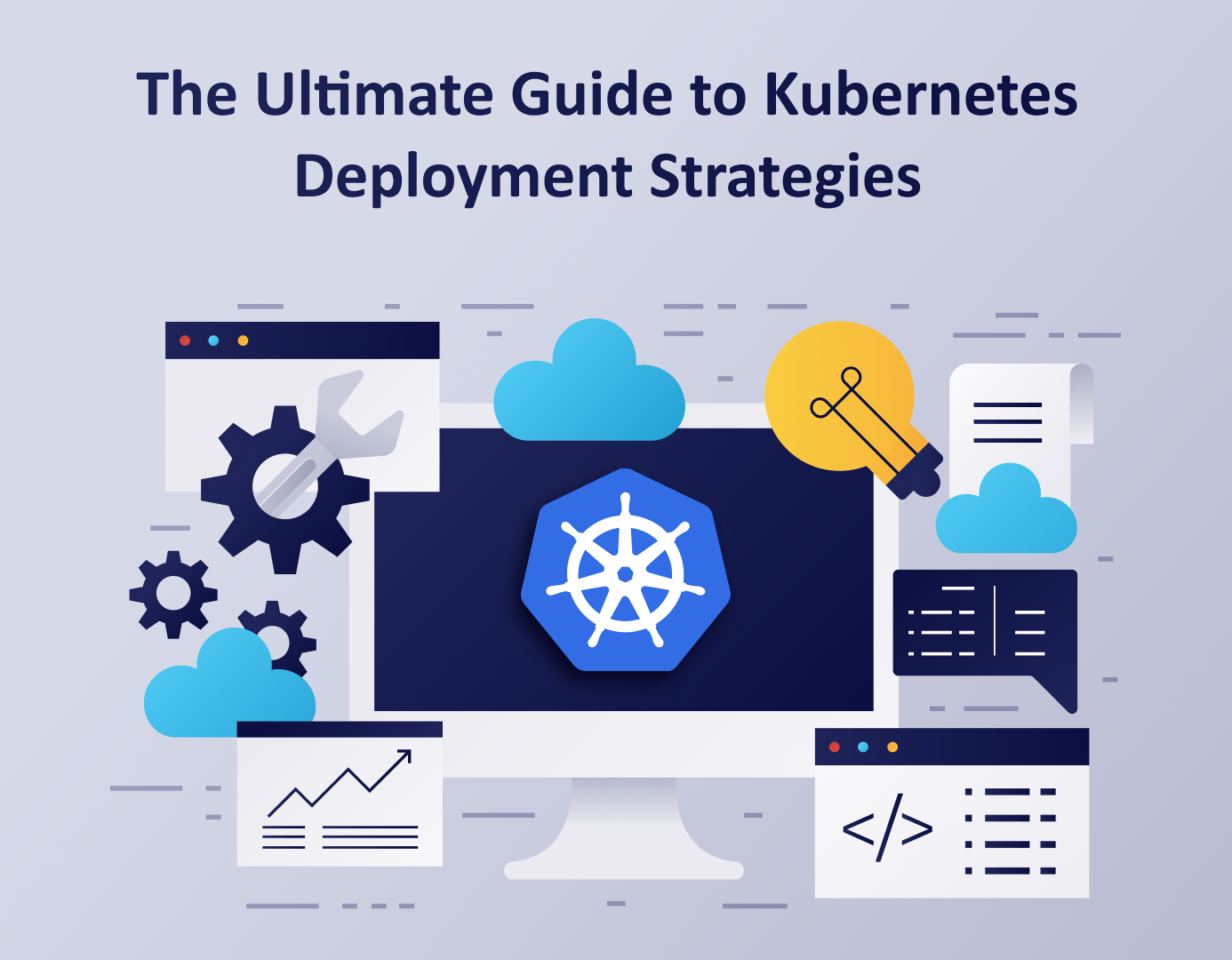 Ultimate Kubernetes Deployment Guide, showcasing key concepts, deployment stages, and best practices.