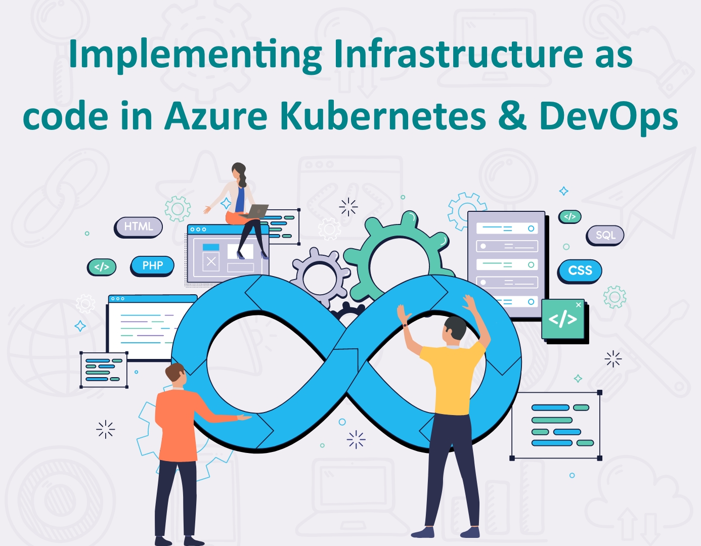 Azure Kubernetes & DevOps - Infrastructure as Code implementation, showcasing streamlined deployment and automation for efficient operations
