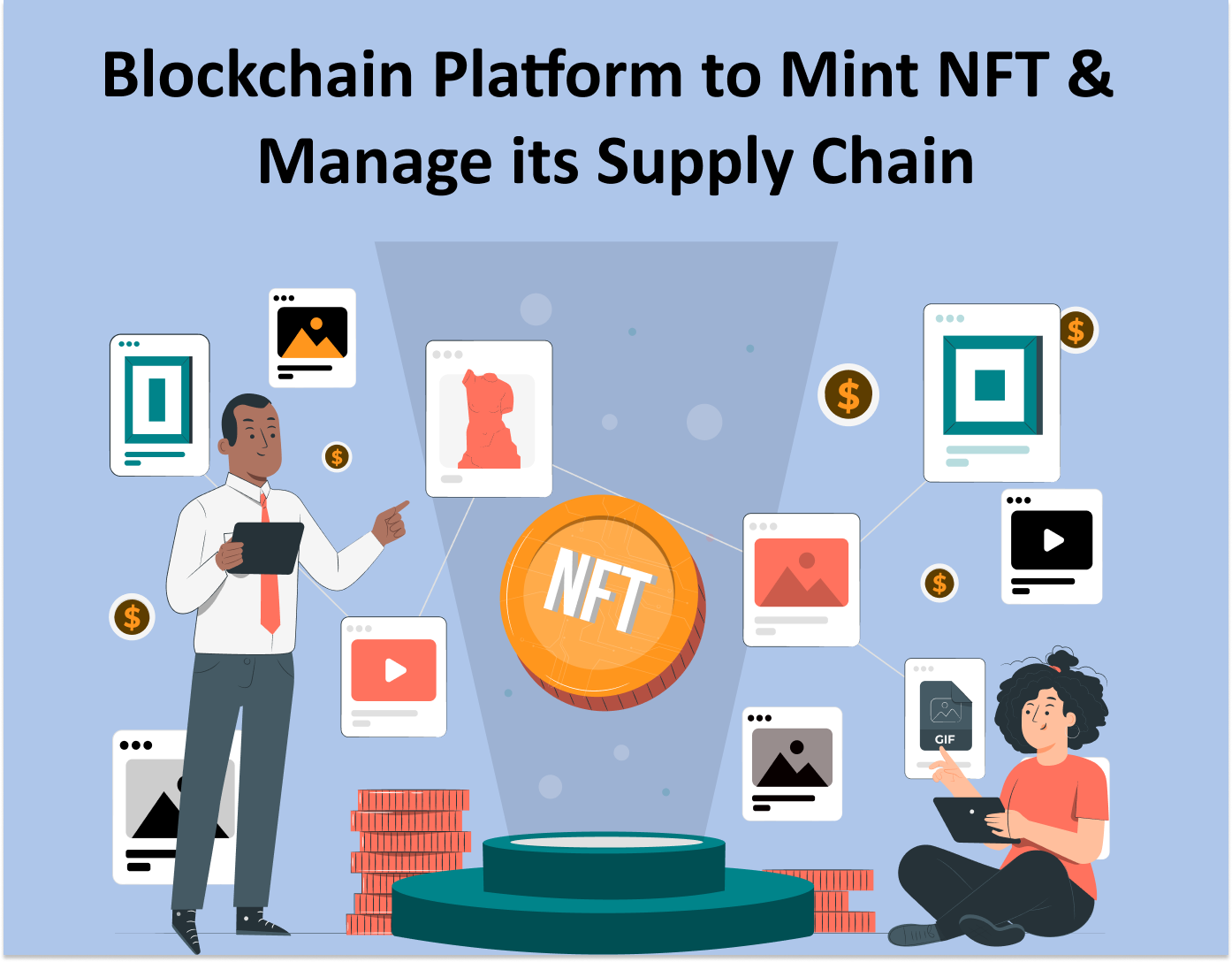 Blockchain NFT Platform for Supply Chain Management - Case Study Thumbnail