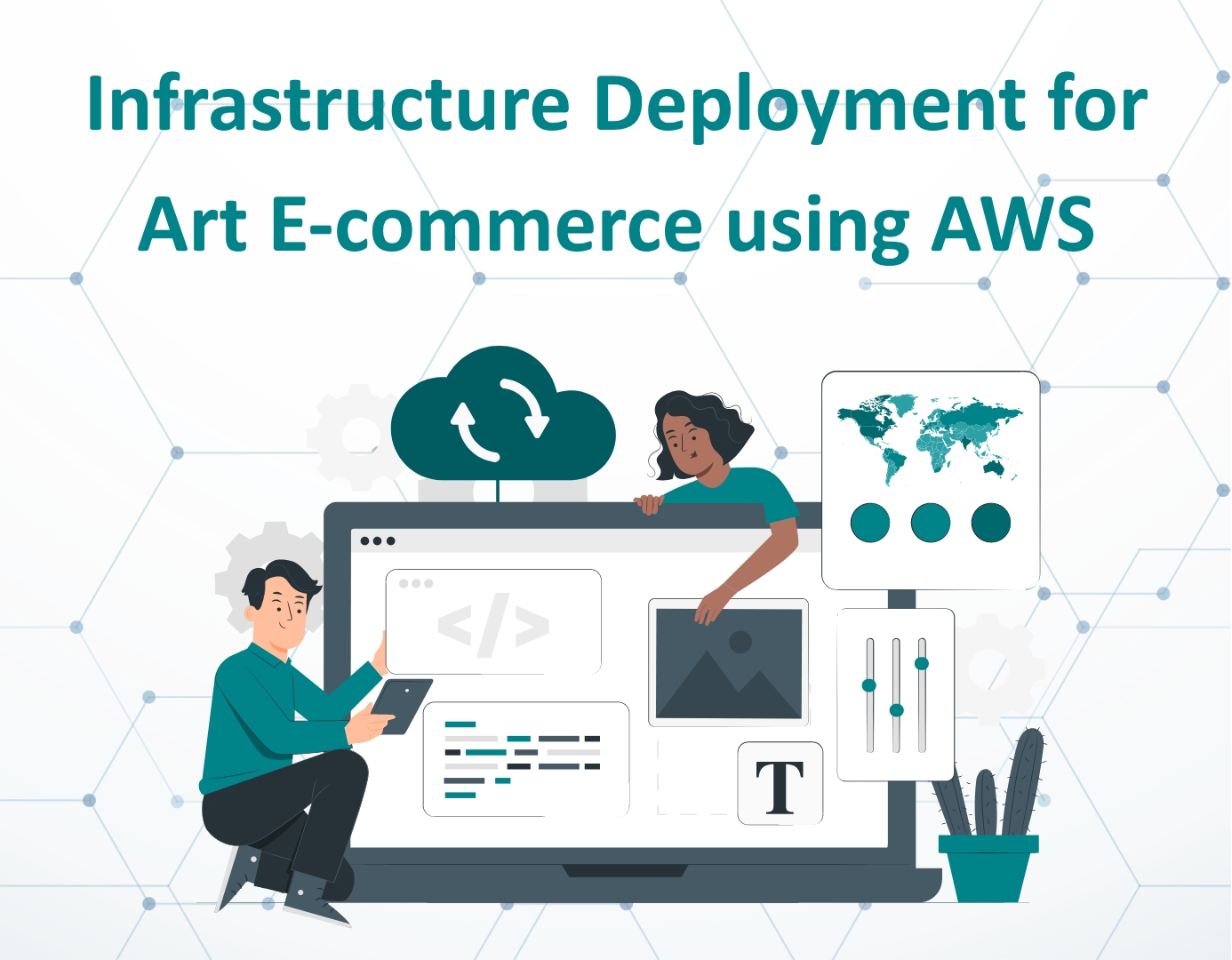 A cloud computing infrastructure on AWS for efficient and secure art e-commerce, enabling seamless transactions and enhanced user experience